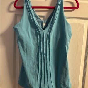 Nike Women's Light Blue Tank Top
